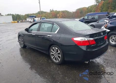 2014 Honda Accord Sport from USA, damaged, VIN 1HGCR2F51EA118403